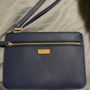 Kate spade blue wristlet